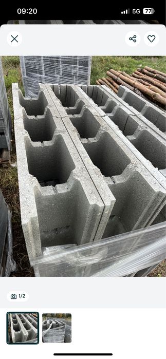 Bloczek szalunkowy II gat