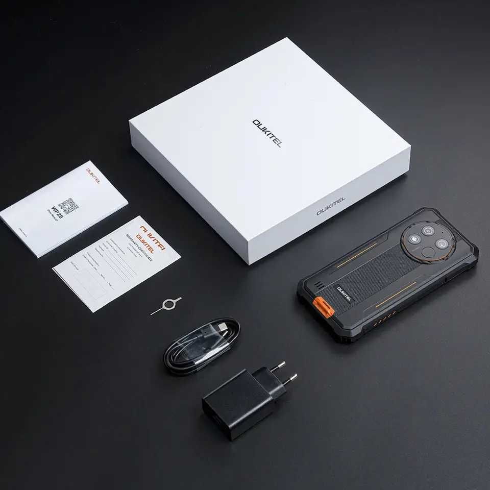 Смартфон Oukitel WP28 Black 8/256Gb 4G NFC 10600mAh IP68/IP69K