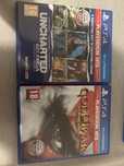 God of war 3, uncharted 1,2,3 ps4