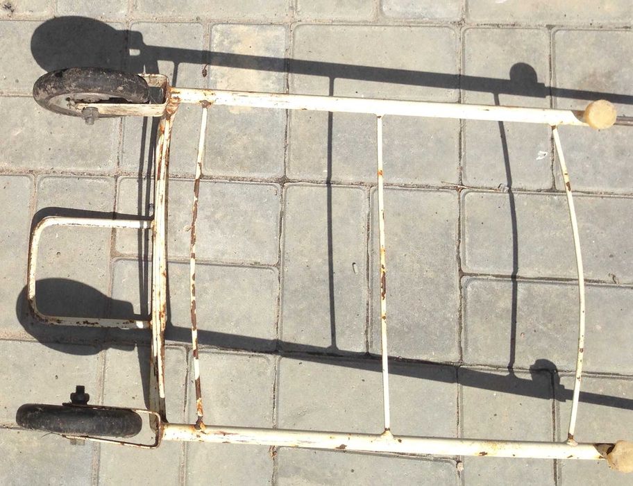 Тележка візок тачка "кравчучка" якістний метал.3 шт.