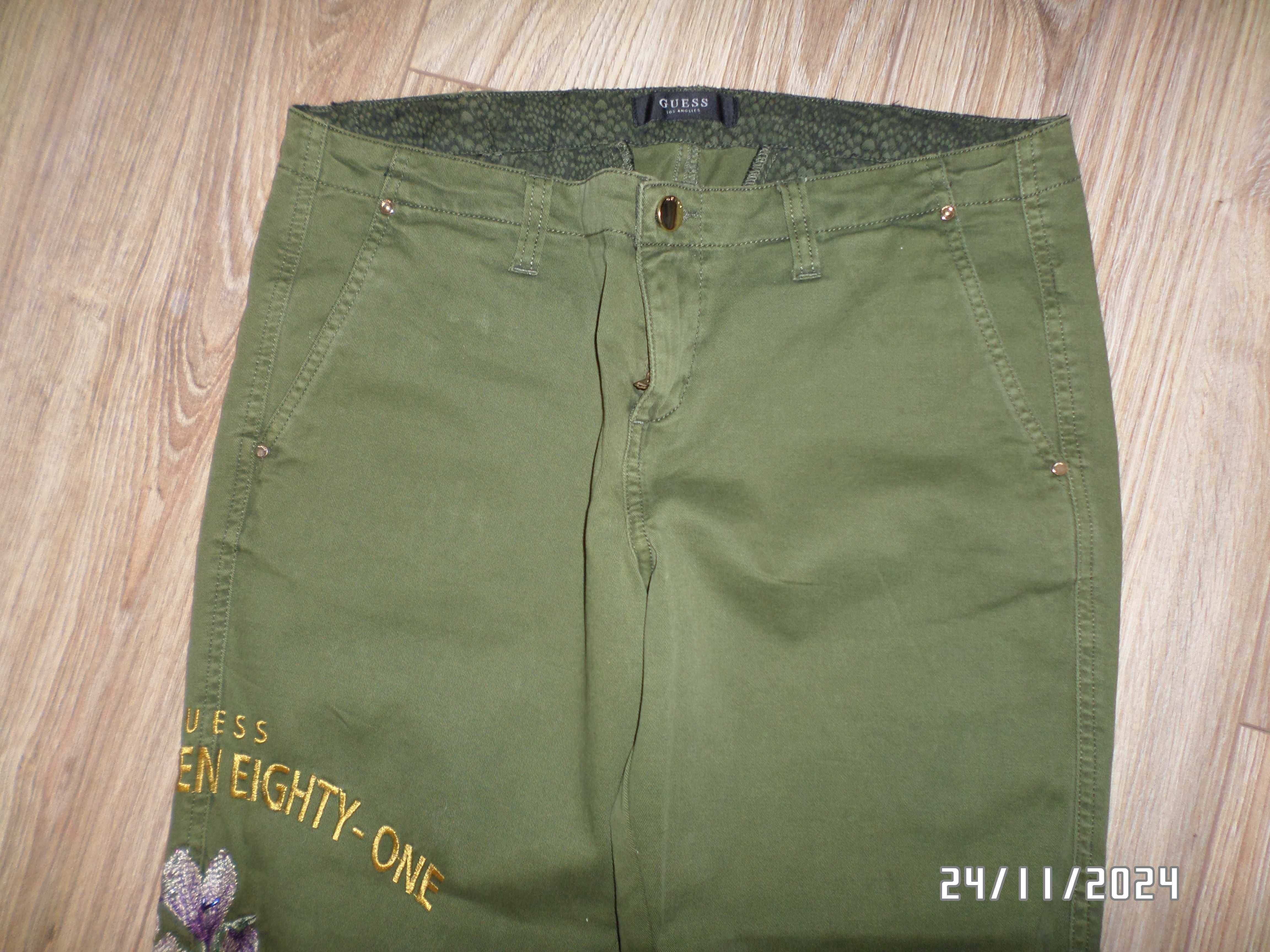 Świetne spodnie damskie jeans-GUESS-29-S/M