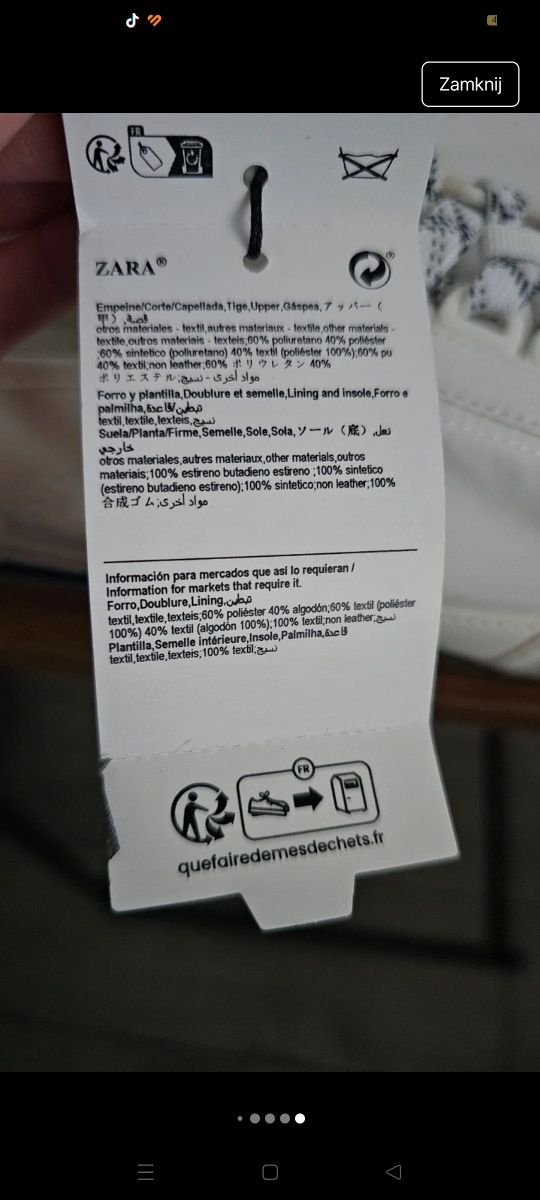 Buty nowe Zara rozmiar 41