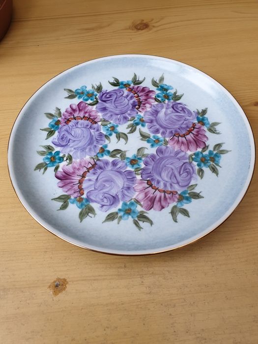 Talerzyk dekoracyjny fioletowy