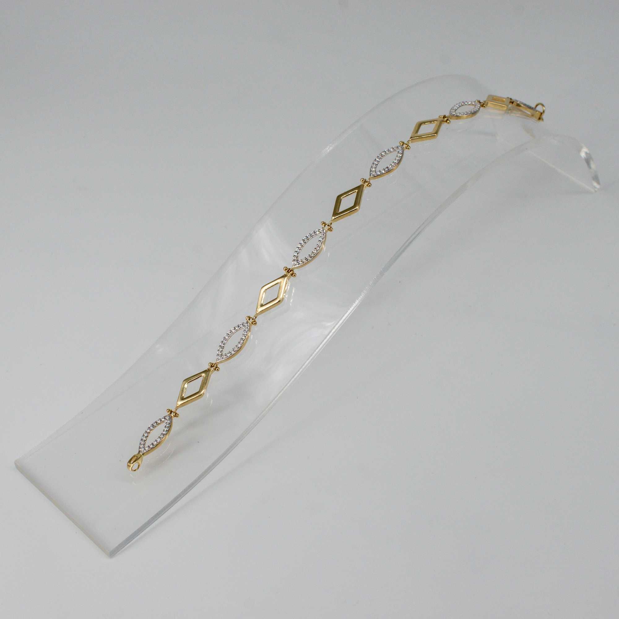 Złota bransoletka 585 5,39gram 19cm Nowa WYSYŁKA GRATIS
