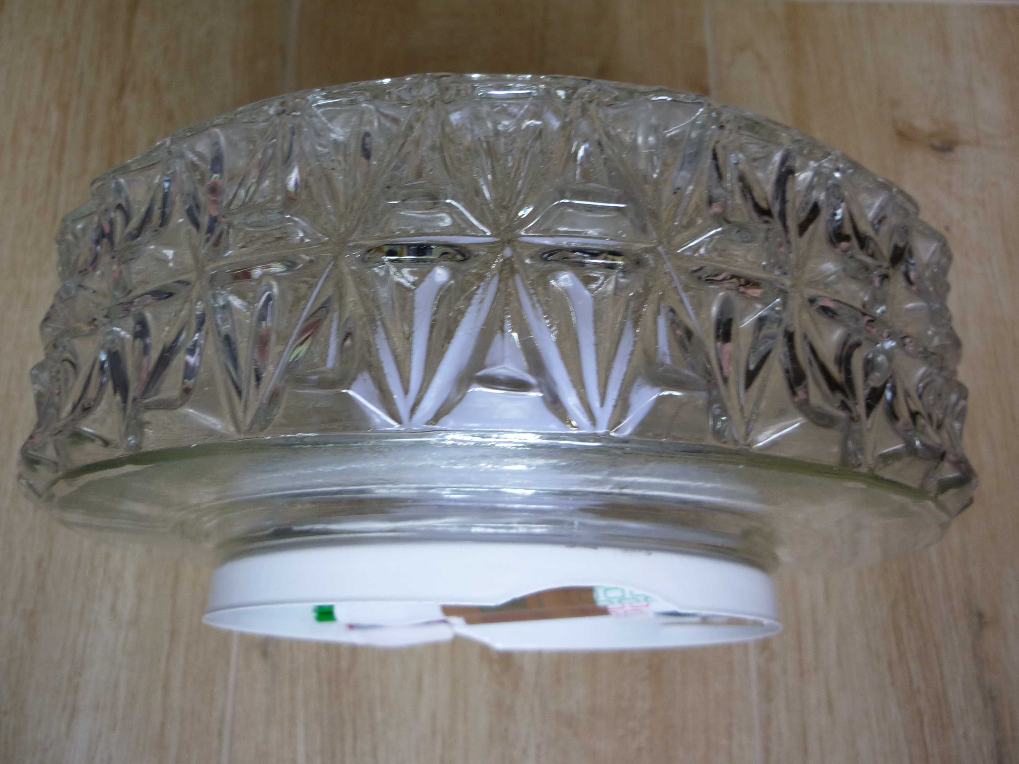 Lampa Plafon Polam Wilkasy PRL Nowa