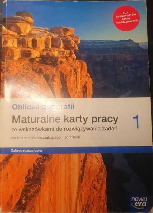 Oblicza geografii 1. Maturalne karty pracy. Zakres rozszerzony