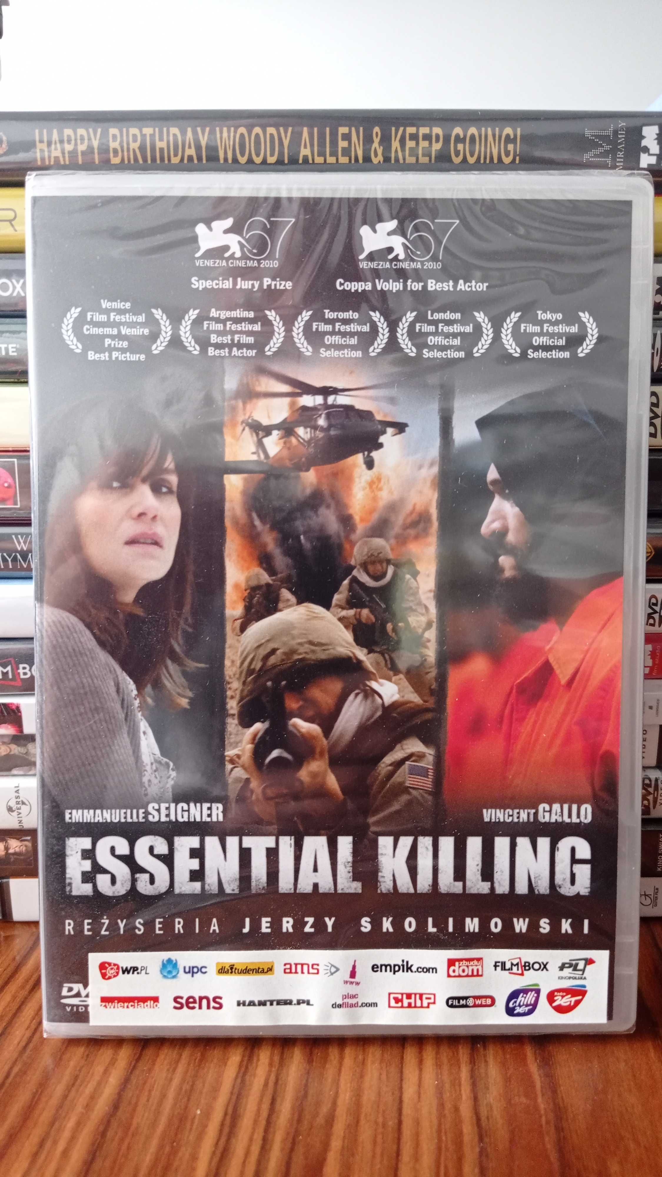 Film DVD ESSENTIAL KILLING nowy w folii oryginalne i oficjalne wydanie