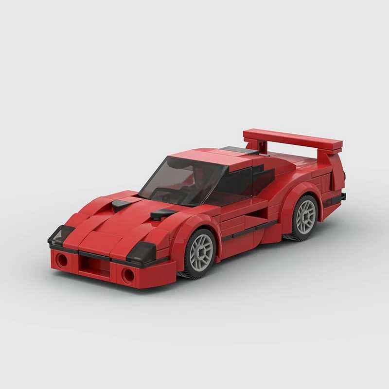 Auto samochód model z klocków wzór LEGO Ferrari F40