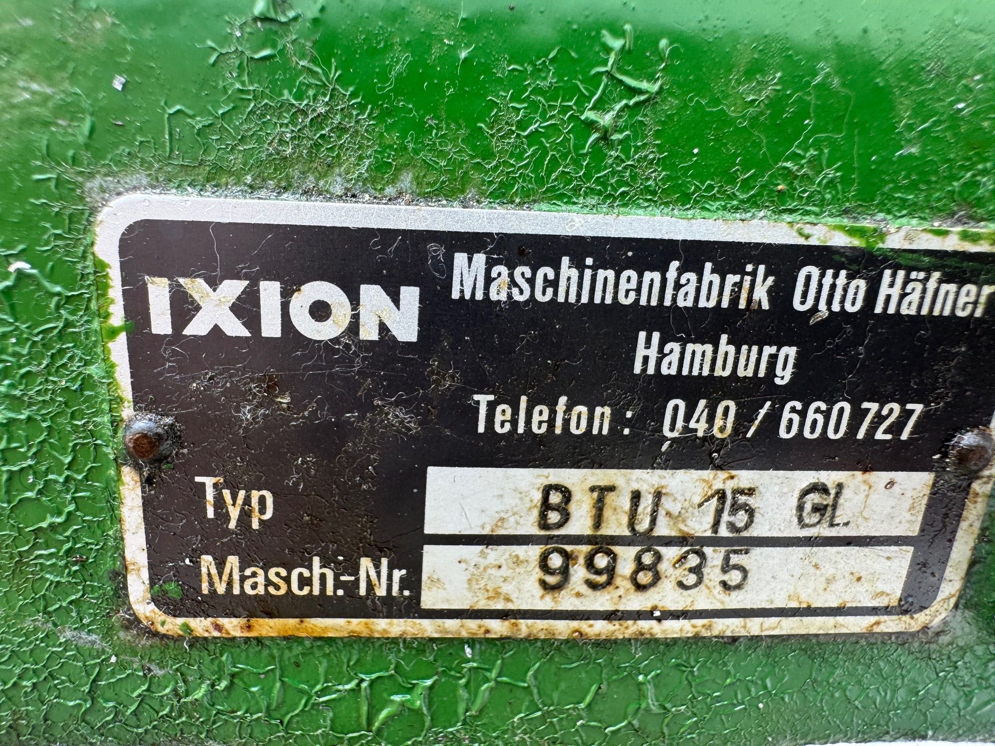 Wiertarka stołowa IXION BTU 15 GL