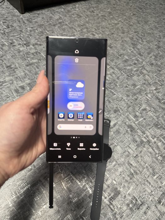 Samsung S23 ultra 8/256 + watch 6 часы