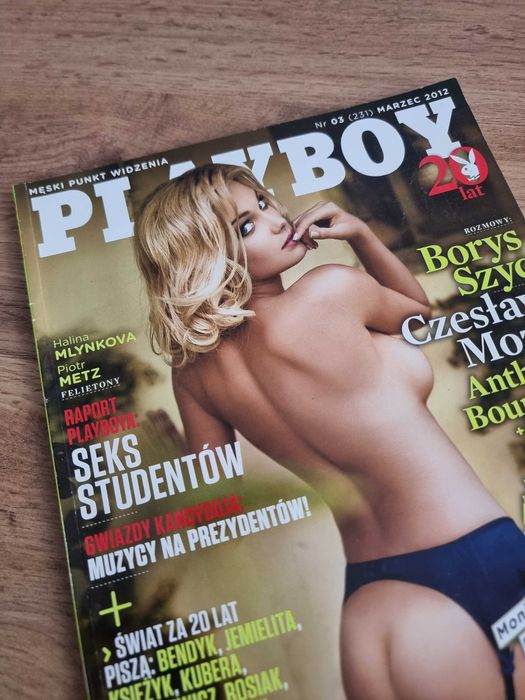 Playboy 3/2012 - Francesca Lukasik, Monika Partyka, Czesław Mozil