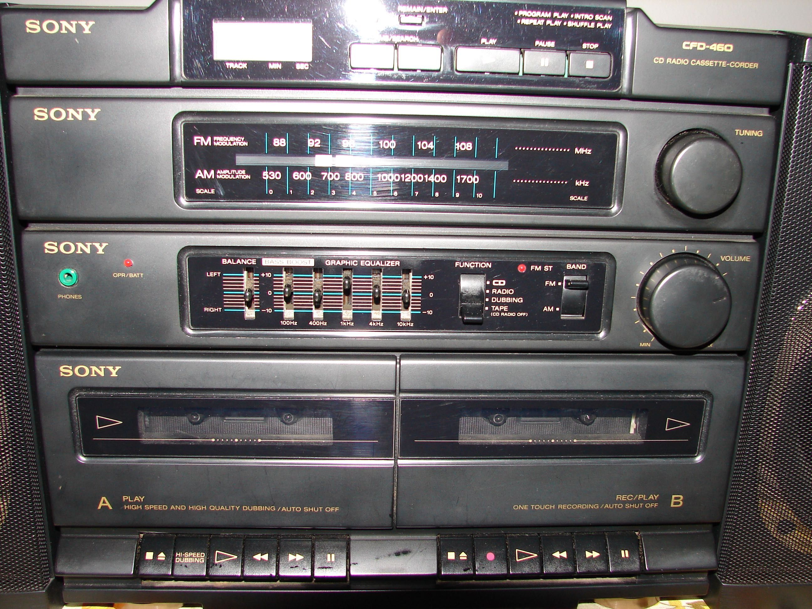 Wieza SONY  CFD 460