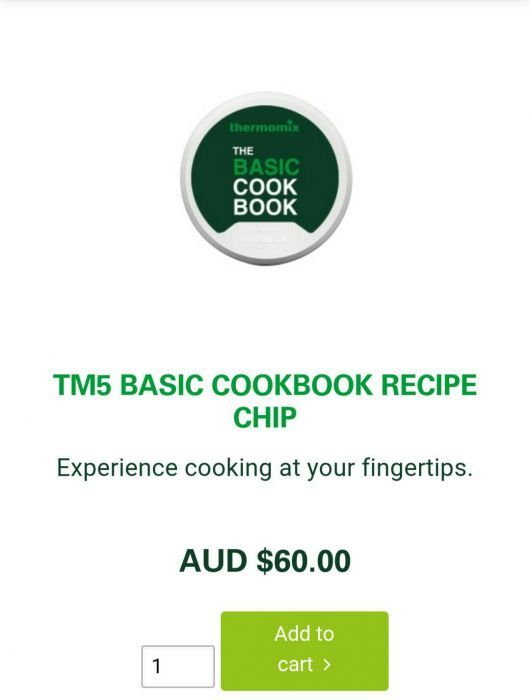 Bimby Recipe Cookbook Chip