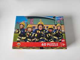 Puzzle strażak Sam 40 elementów