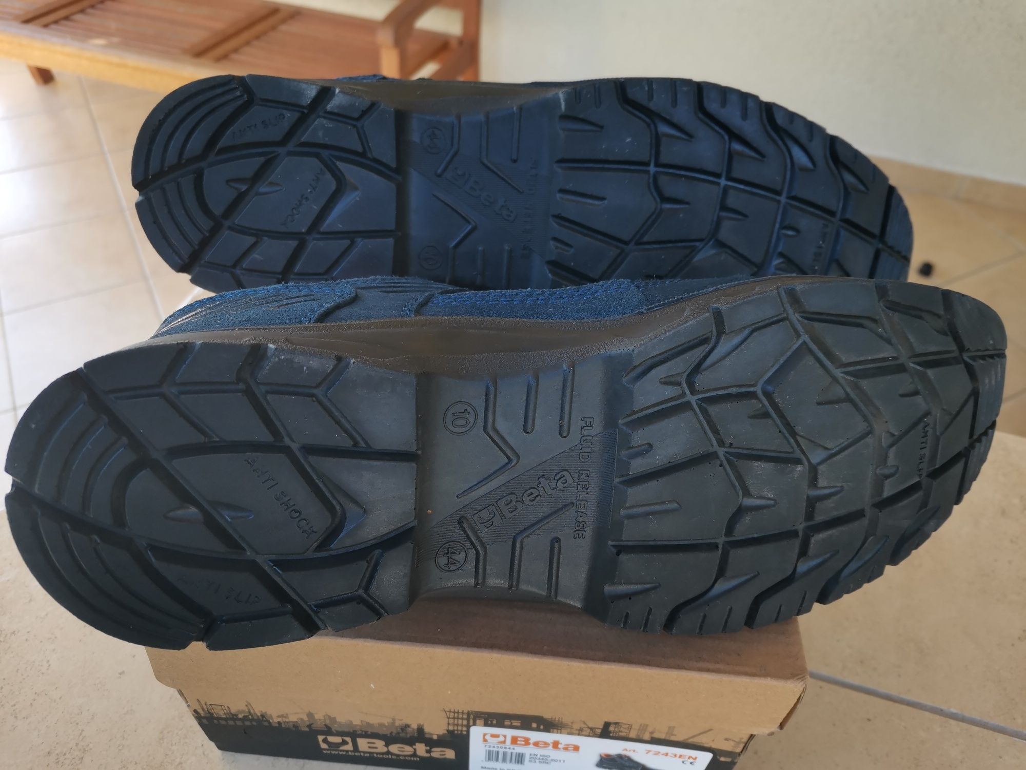 Buty robocze zamszowe przewiewne BETA S1P nr44 Jak Nowe