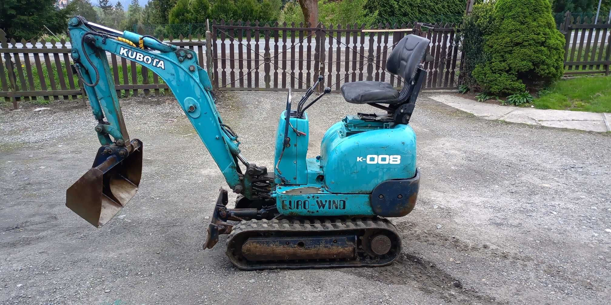 Sprzedam Minikoparke Kubota K008