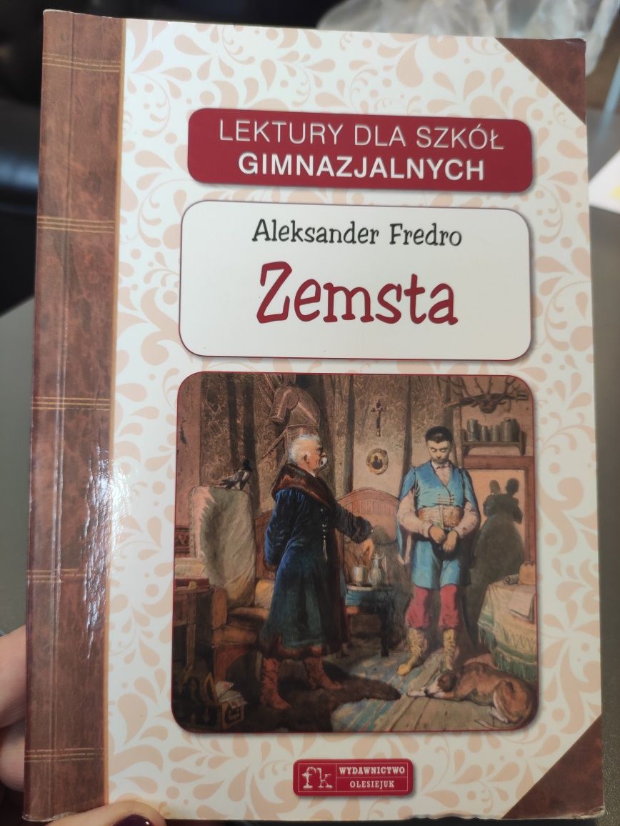 Lektura "Zemsta" Aleksander Fredro