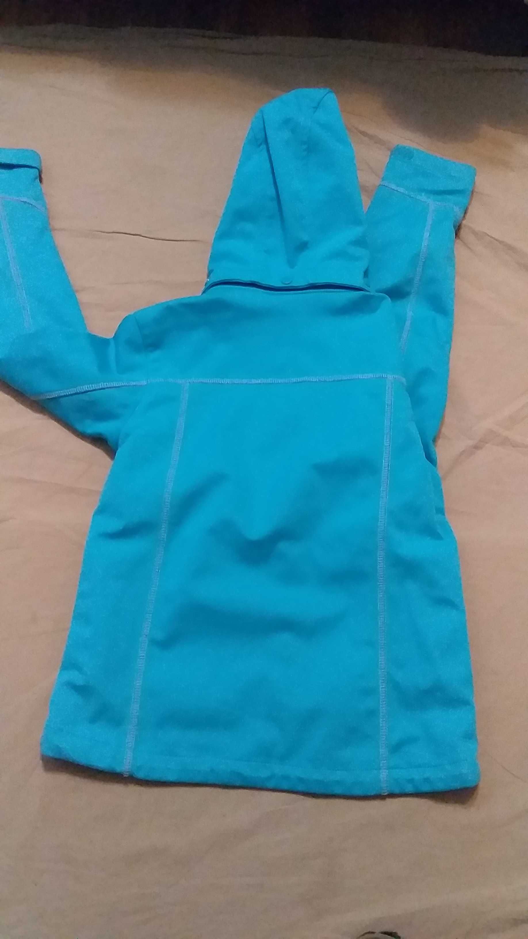 Куртка спортивная детская мембрана софтшел-Protest-140; Crane-152