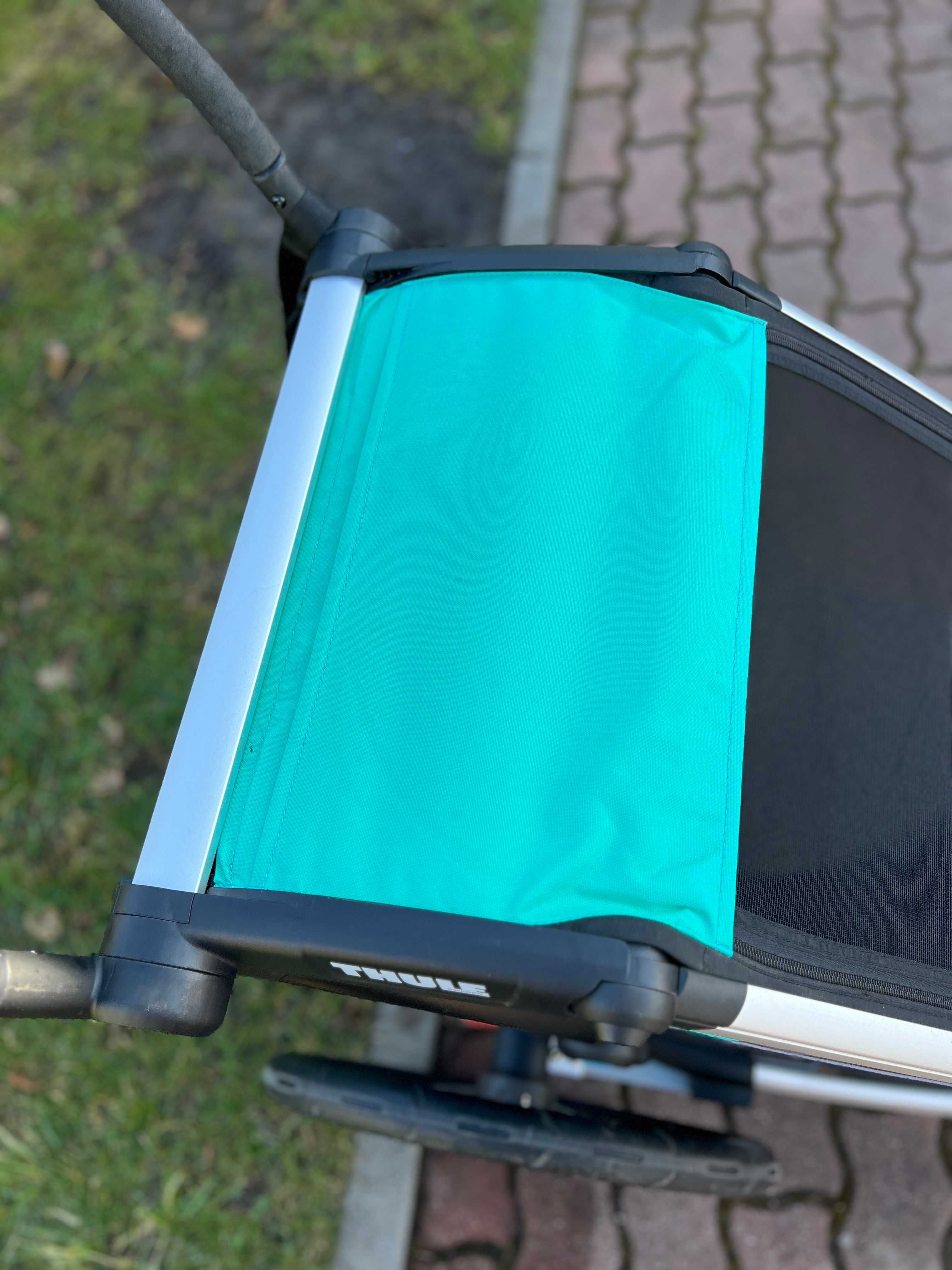 Thule Chariot Lite- przyczepka rowerowa 2w1, wózek biegowy, stan bdb!