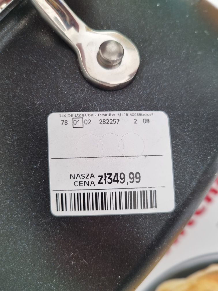 Sprzedam nową patelnię głęboką garnek Jamie  Oliver Tefal 30 cm