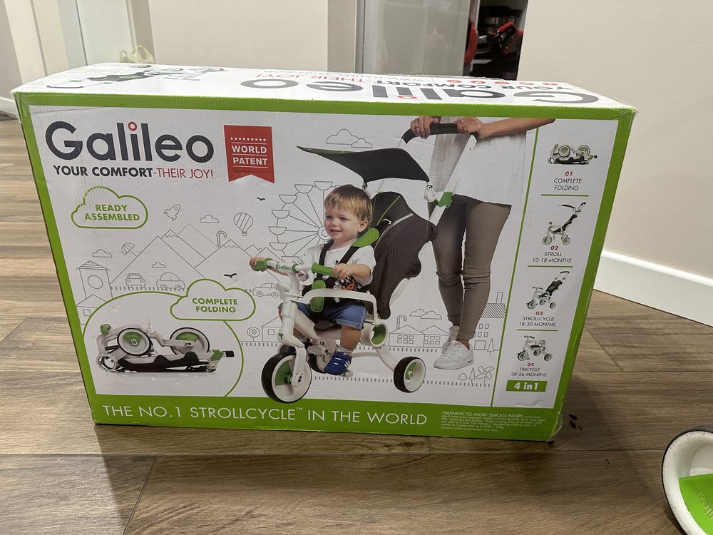 Велосипед Galileo Strollcycle триколісний