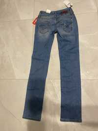 Spodnie damskie slim straight nowe LTB wart 319 zł 24/32 blue addicted