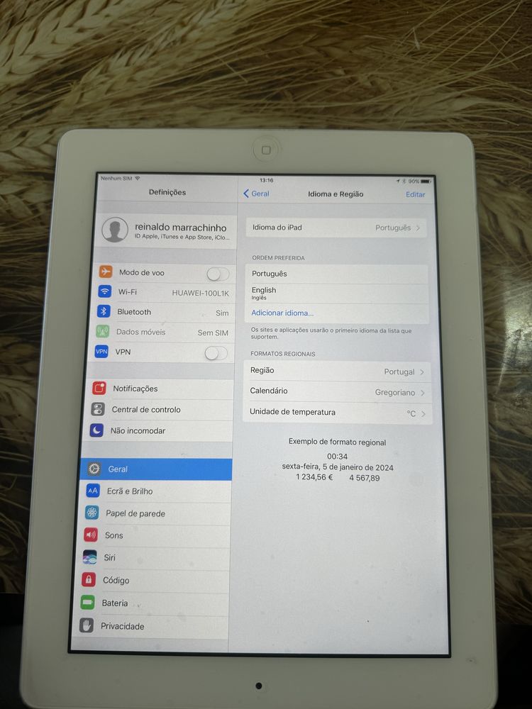 Ipad 4 64 gb 3G versao 10.3