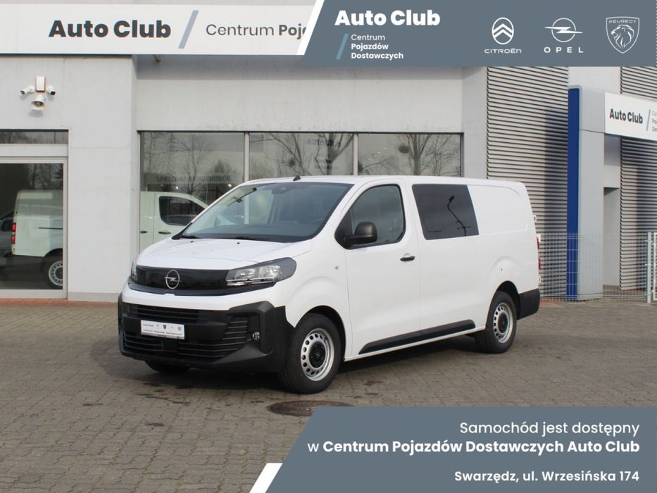 Opel Vivaro  Furgon Brygadowy Załogowy Flex 6-osob. Ubezpieczenie 1%