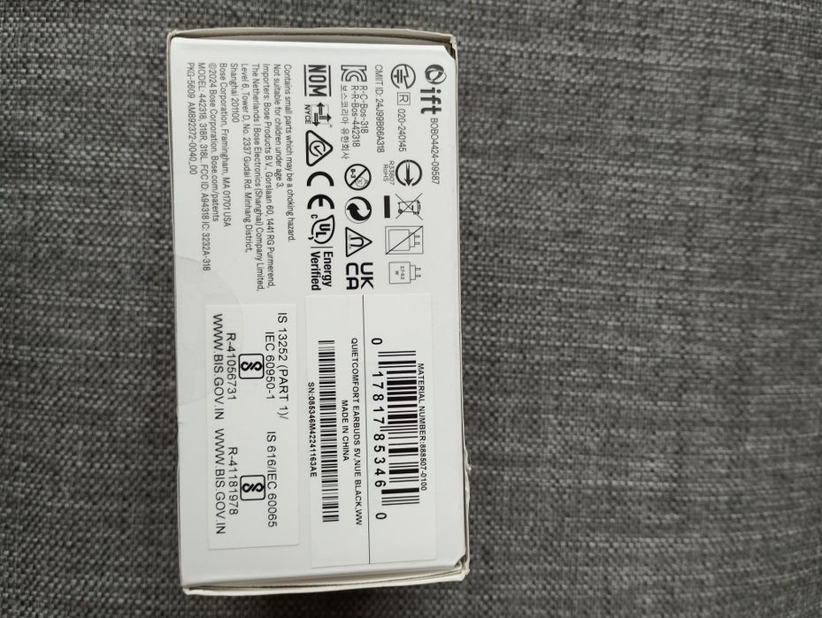 Bose QuietComfort Earbuds  Black