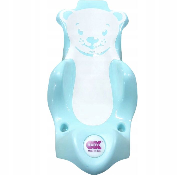 Okbaby Wkładka Leżaczek do wanny kąpieli niebieski