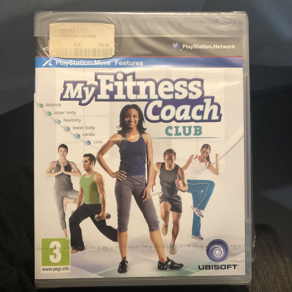 Nowa w folii My Fitness Coach Club PS3 PlayStation 3