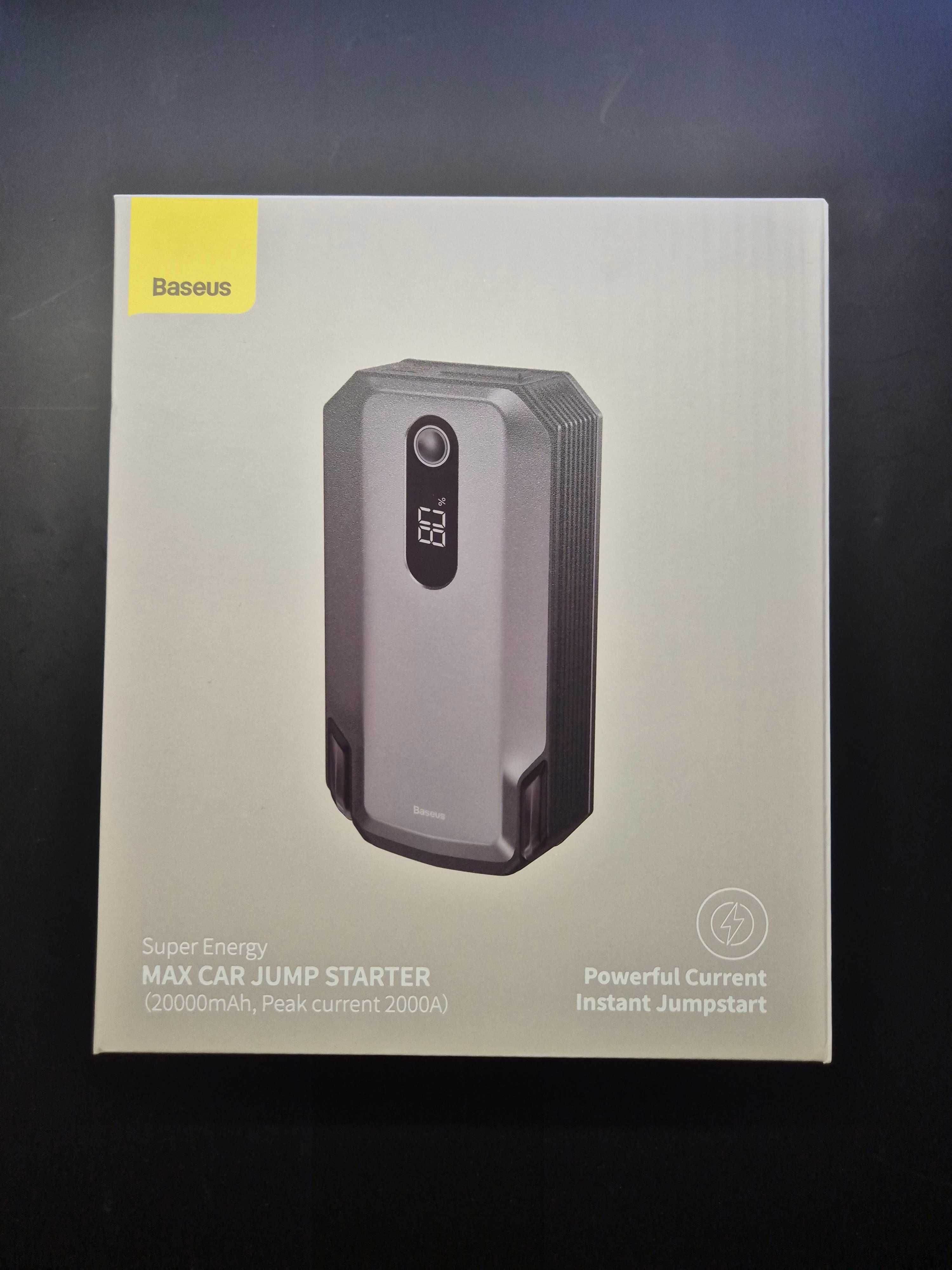 Baseus пусковое устройство Jump Starter Max CGNL020001 20000 mAh