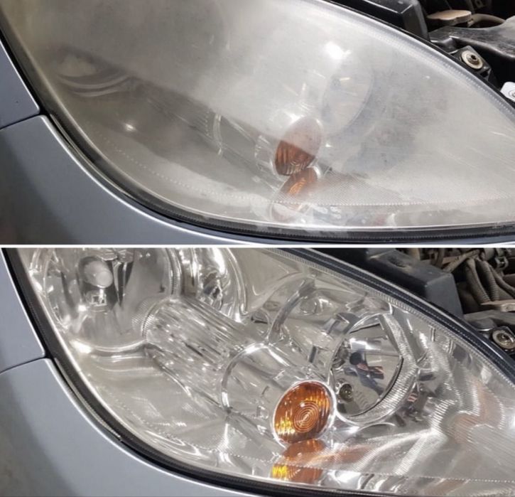 Полірування фар авто • Полировка автомобильных фар