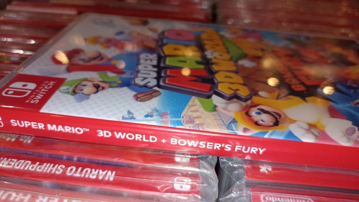 Super Mario 3D World Bowser's Fury Nintendo Switch (okładka drukowana)