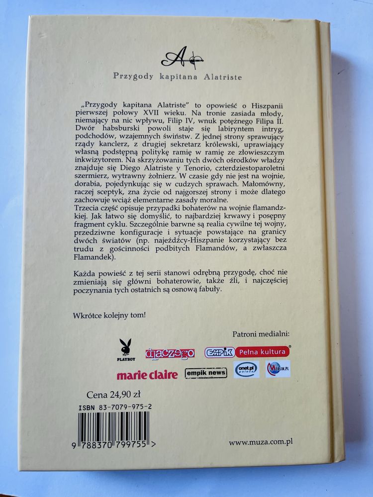 Arturo Perez-Reverte Życie jak w Madrycie Kapitan Alatriste Słońce nad