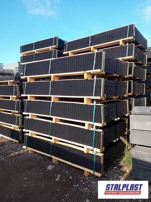 Panele ogrodzeniowe Ogrodzenia panelowe CZARNE 123/250 fi5
