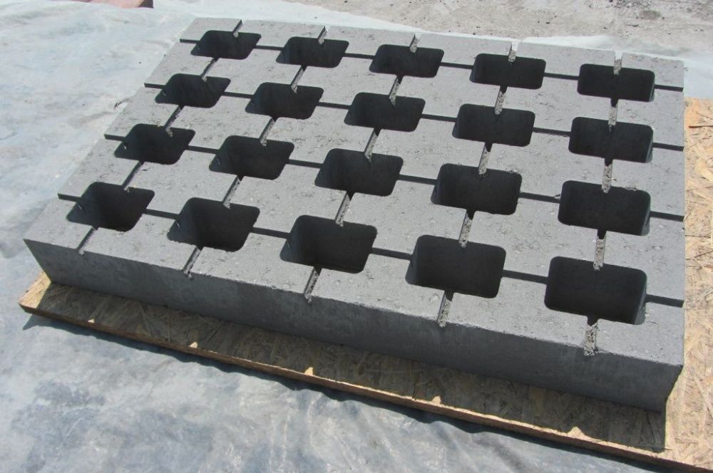 Płyta melioracyjna KRATA 90x60x10 cm betonowa szara