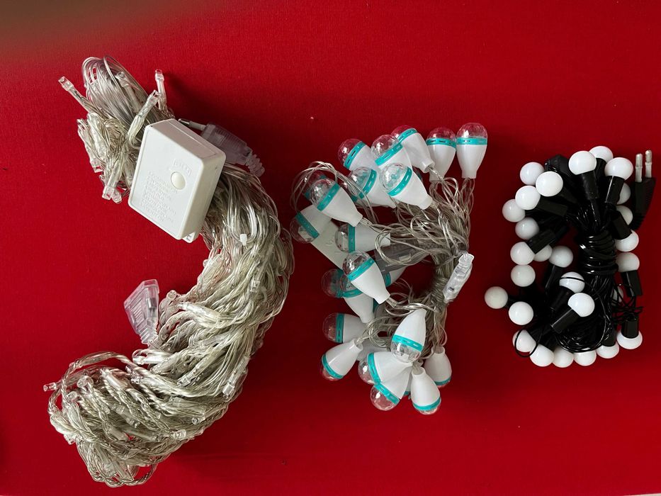 Лот новорічних гирлянд