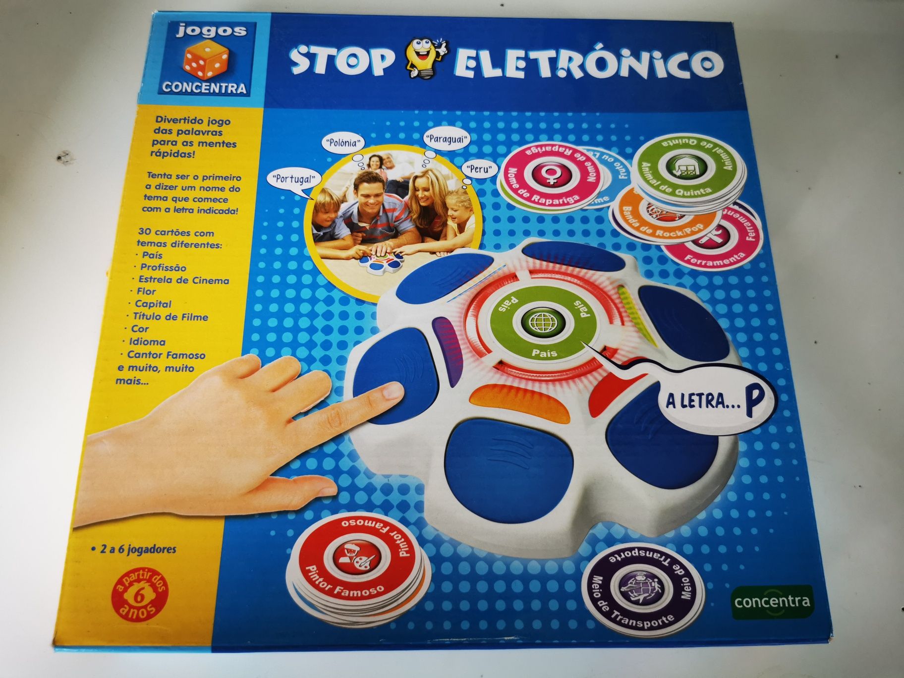 2 Jogos Lúdicos Infantis - Monopólio Junior / Stop Eletronico