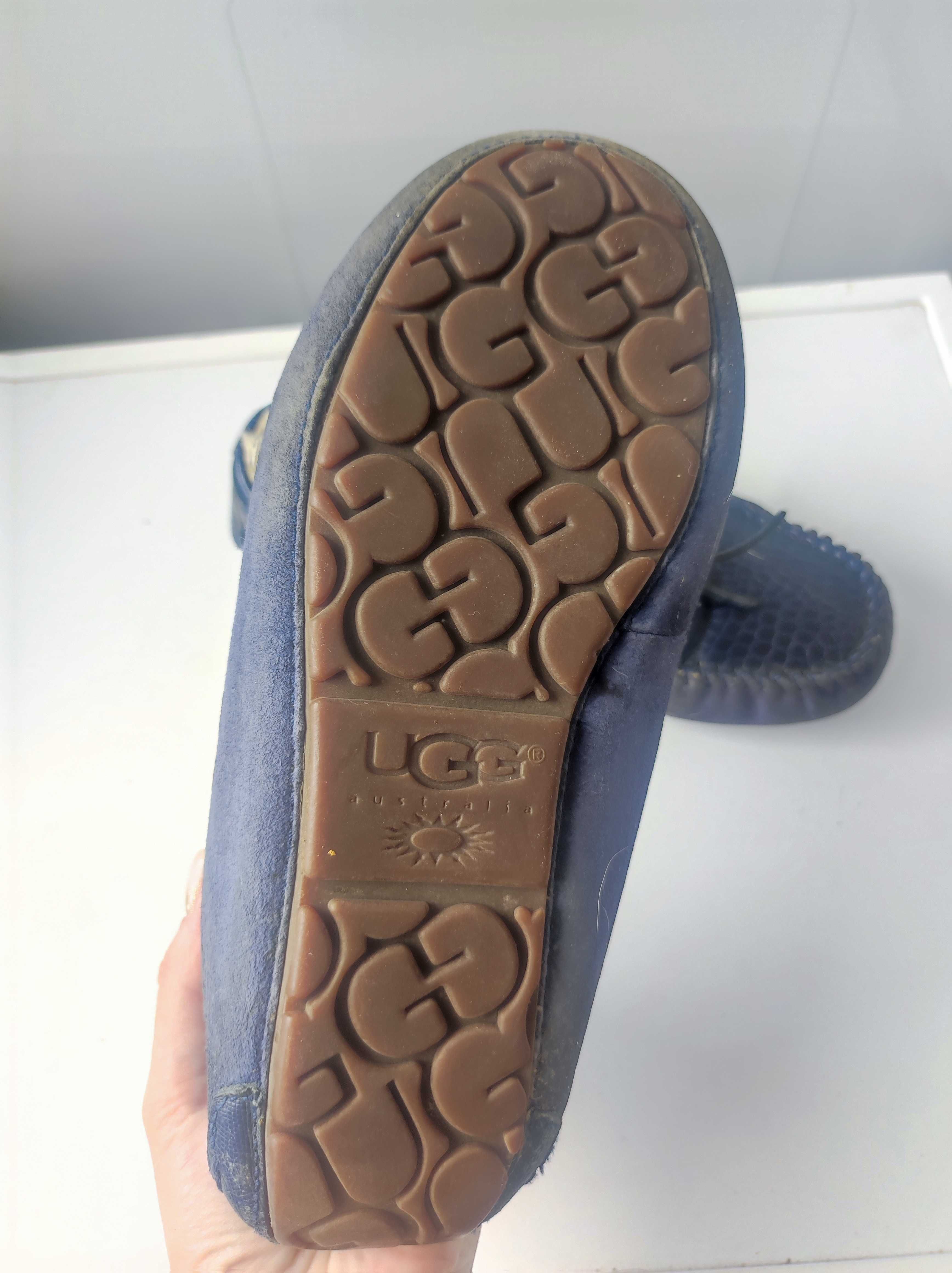 Зимові теплі мокасіни ugg