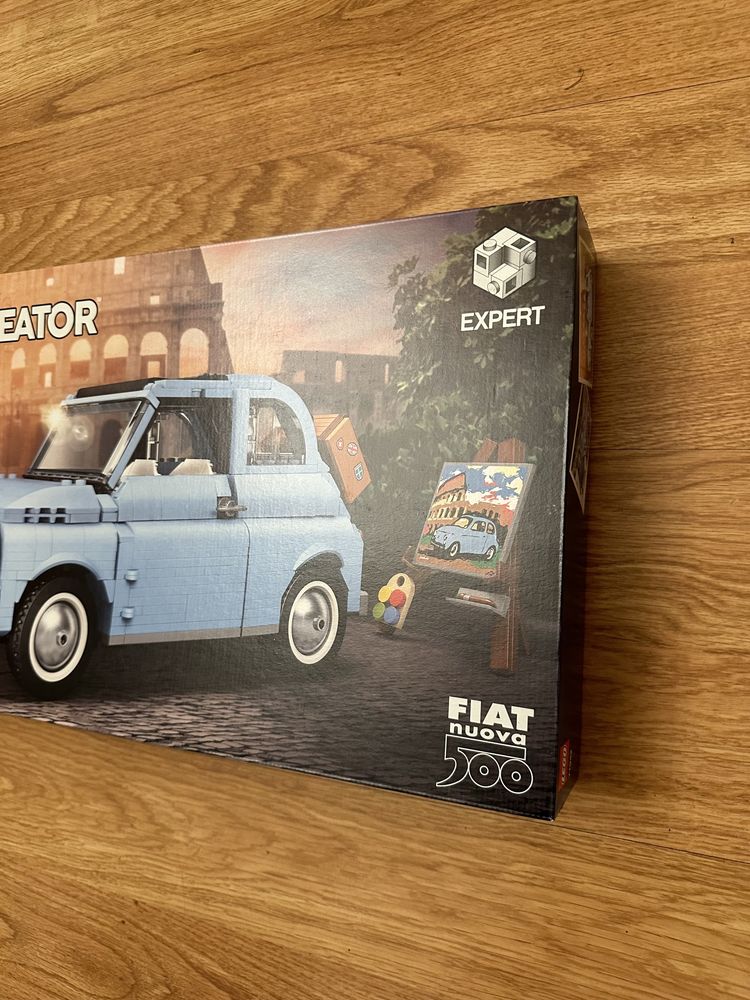 Lego 77942 Fiat 500 Blue Limited Edition