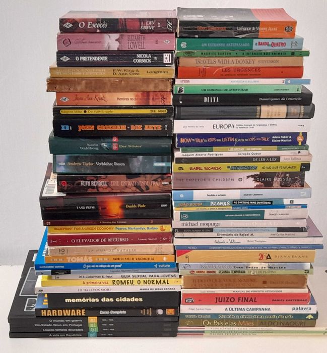 Lote de 315 Livros (várias temáticas)