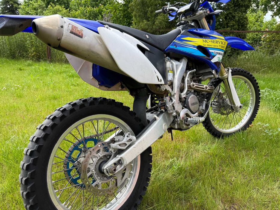 Yamaha Wr 250F 2008 zarejestrowana