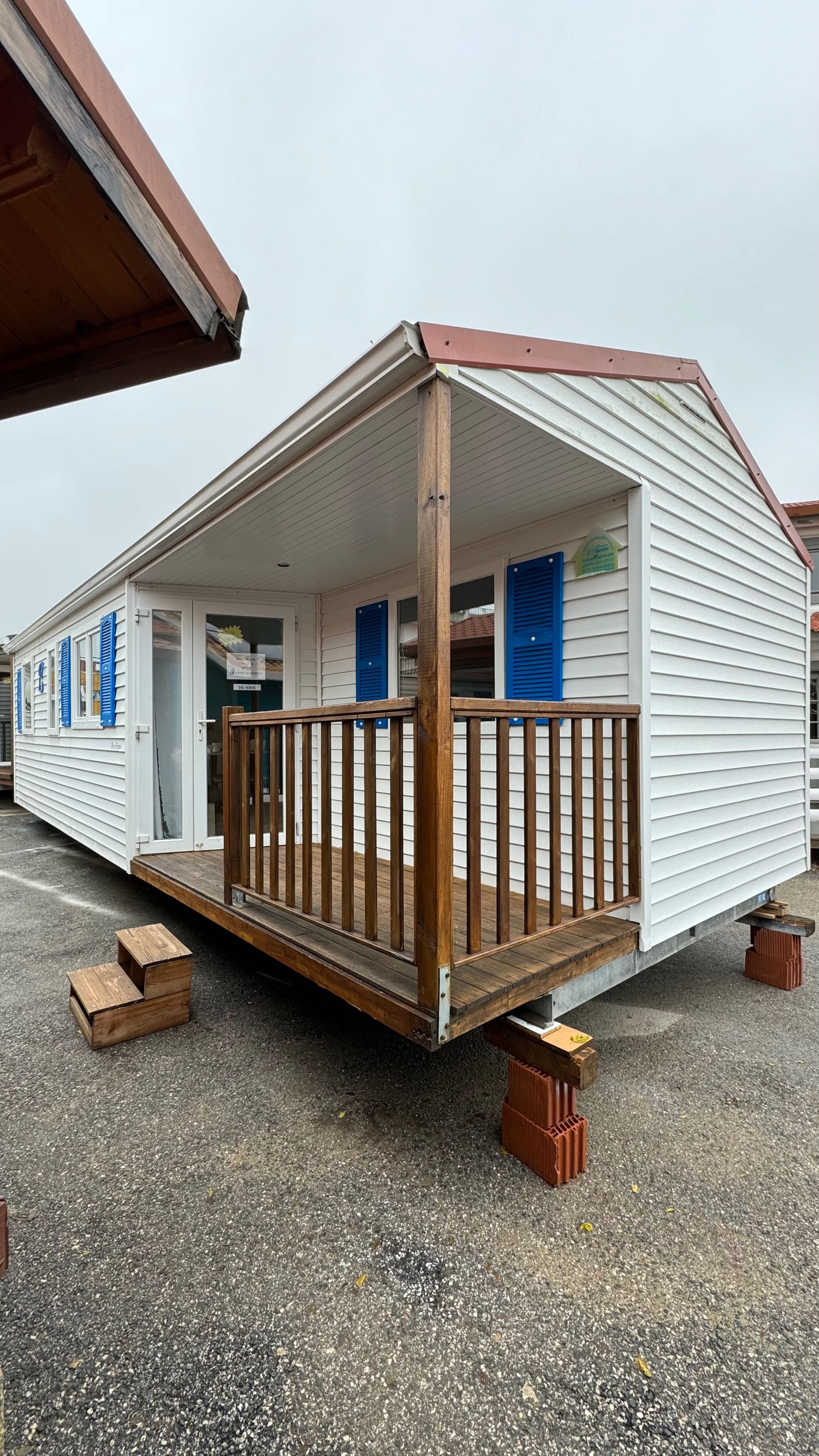 MOBILE HOME PRÉ-FABRICADA NA OCASIÃO LOUISIANE DE 8X4 METROS EM LAGOA.