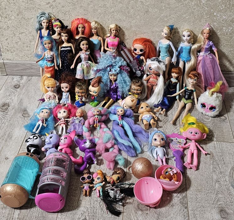 Ляльки оптом.інтерактивні іграшки. frozen. mattel. barbie. lol.