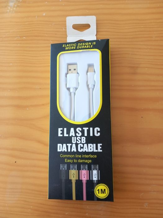 Cabo novo para carregar telemóvel
