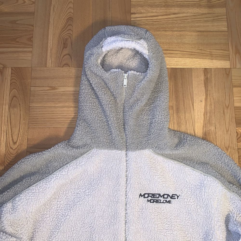 Bluza More Money More Love Multifaced Fleece Concrete L uniseks