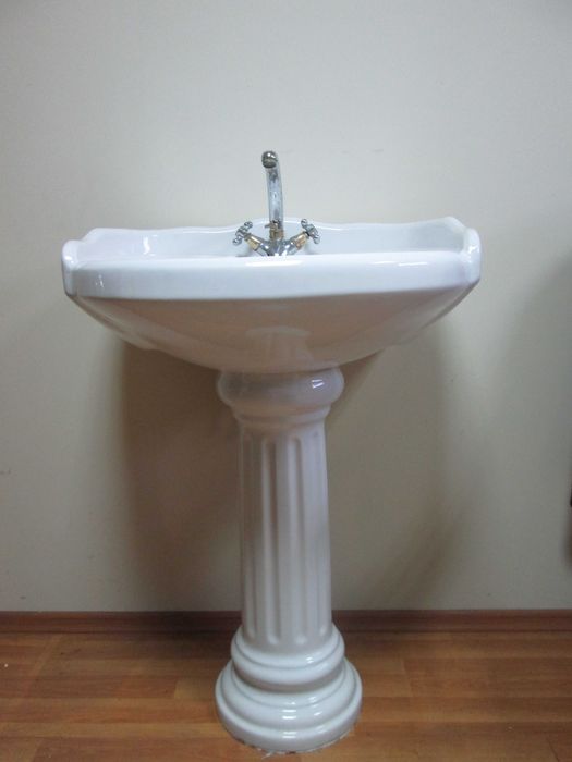 Umywalka Retro Ceramiczna Duża.z Baterią. Do Stylowej Łazienki