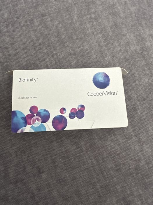 Soczewki biofinity -1,25 miesieczne 8.6, 14,0 x 2 szt