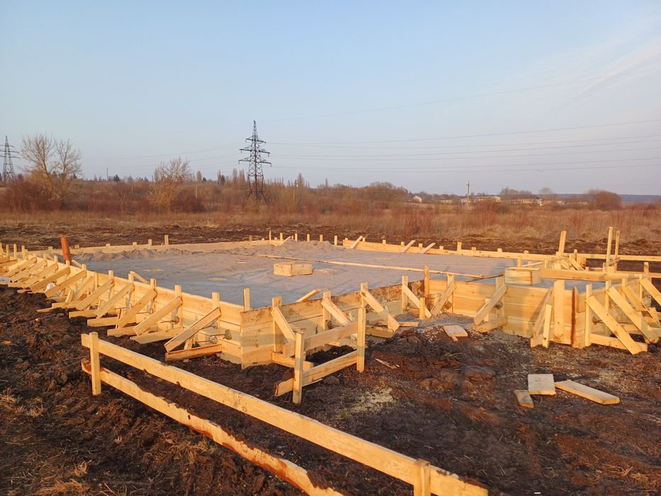 Бетонні та фундаментні роботи